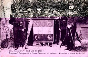 Sidi-bel-abbes- Cavalcade depart Legion au Tonkin -07